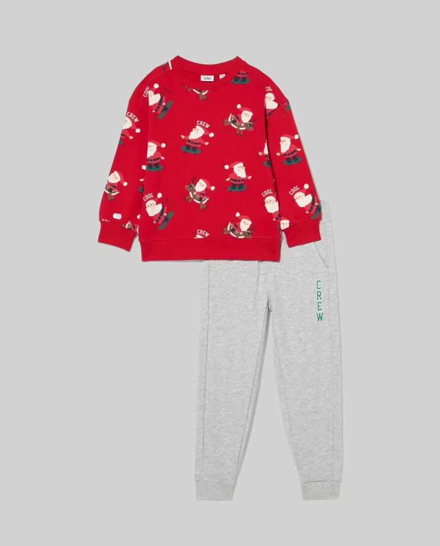 "Blukids Boys' Cotton Jogging Set - Comfortable Kids' Activewear for Children"