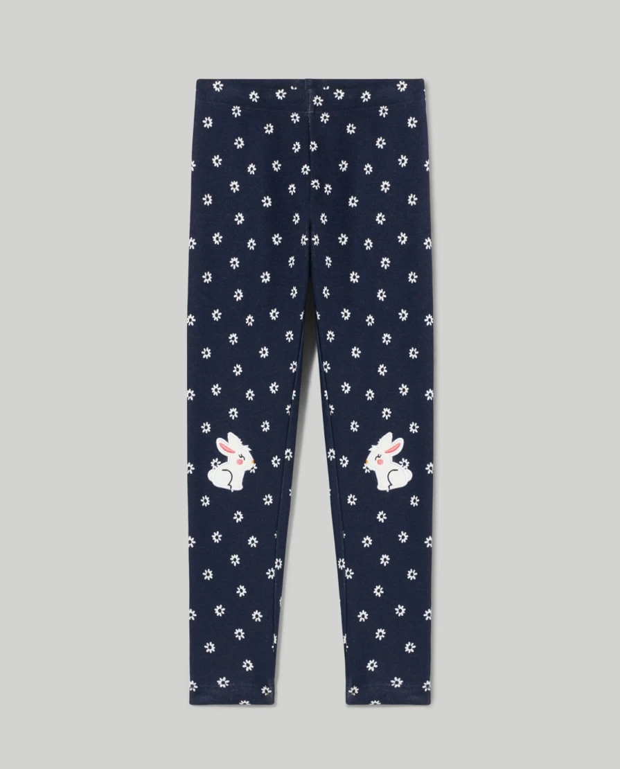 "Blukids Girls' Light Fur Leggings – Soft & Warm Children's Winter Pants"