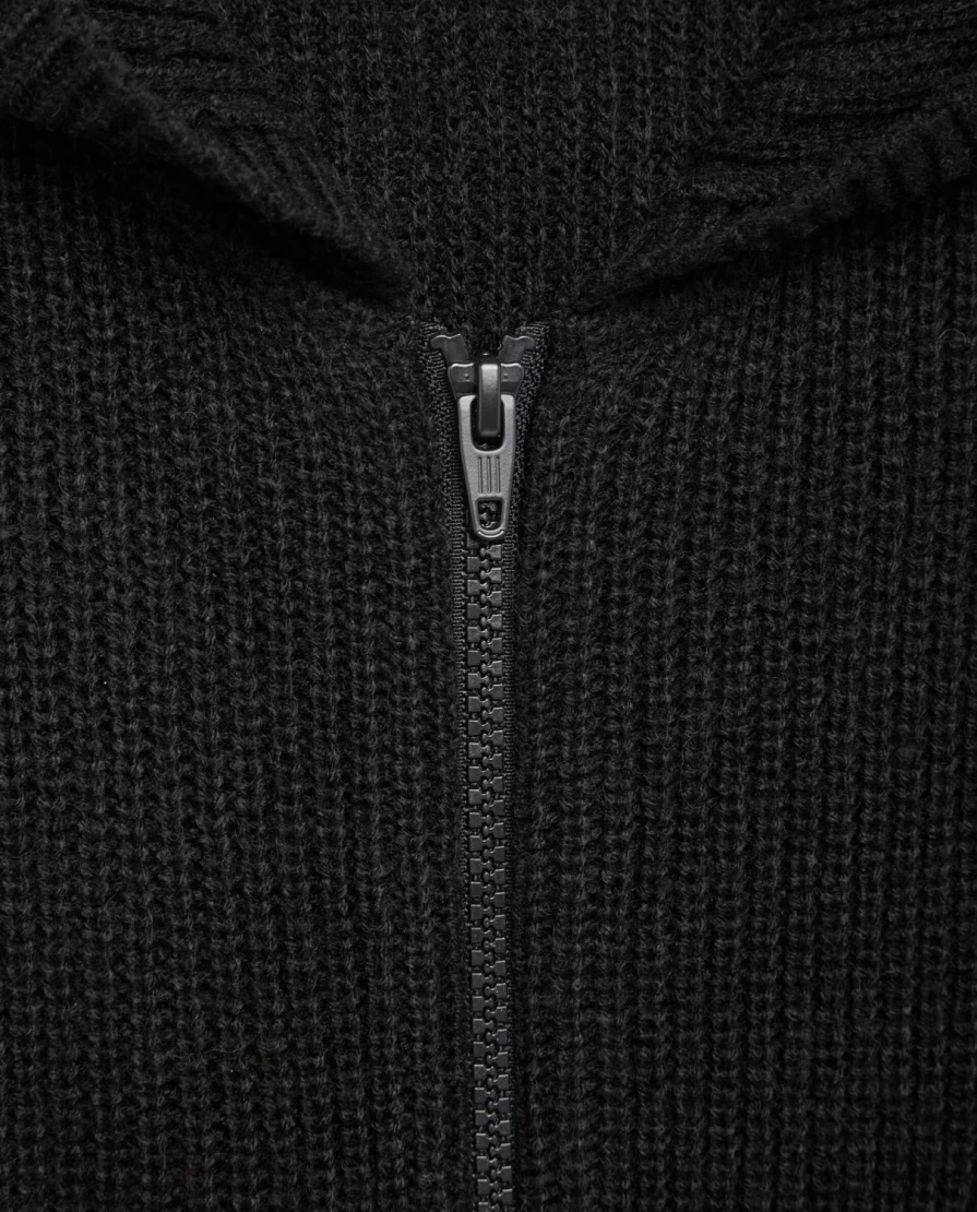 "Blukids Youth Wool Blend Hooded Cardigan for Boys"