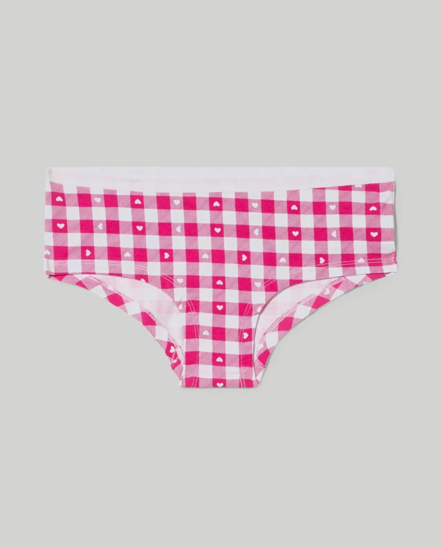 Blukids Youth Girls' Cotton Stretch Briefs - Pack of 3 Underwear