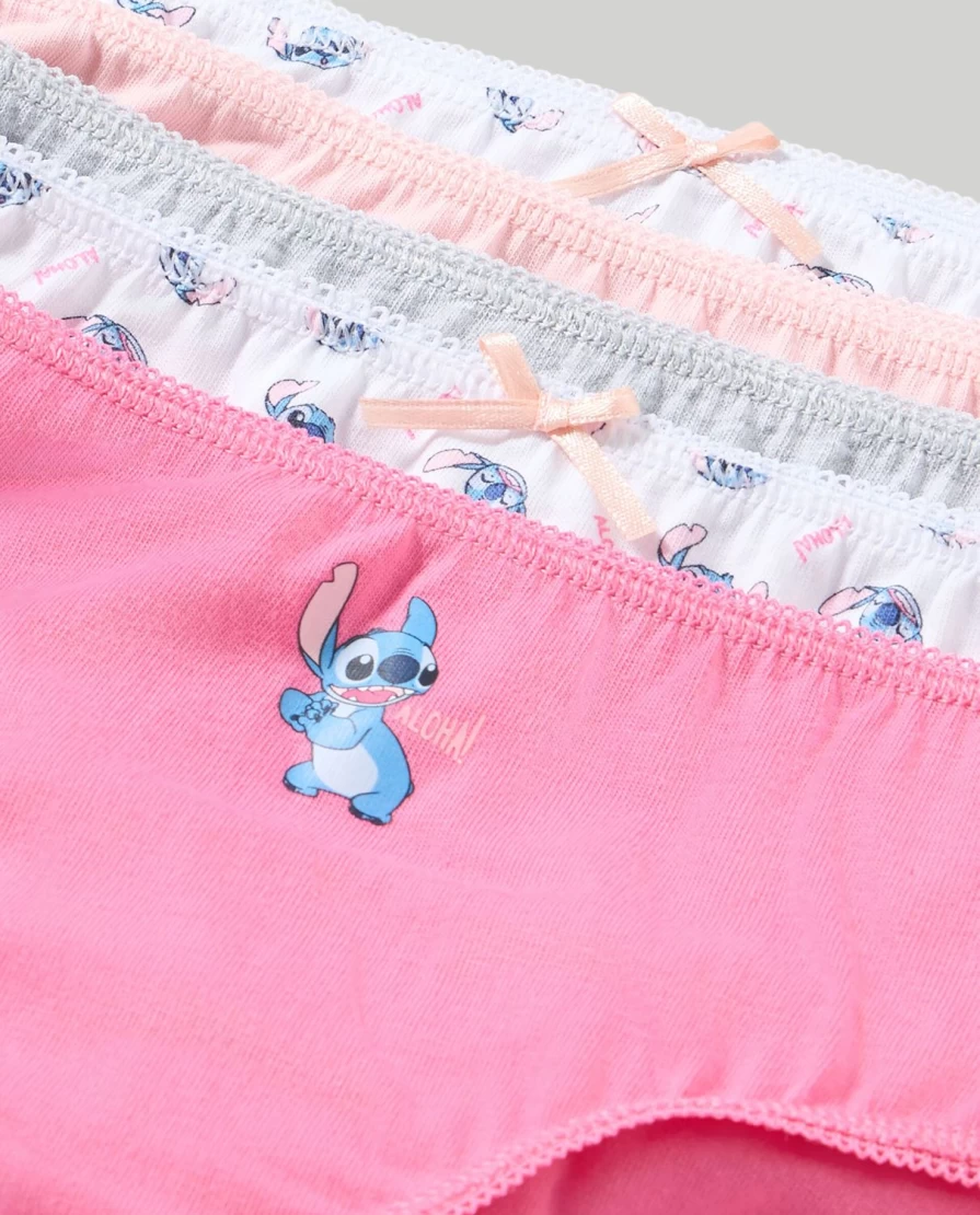 "Blukids 5-Pack Girls' Soft Pure Cotton Briefs for Children"