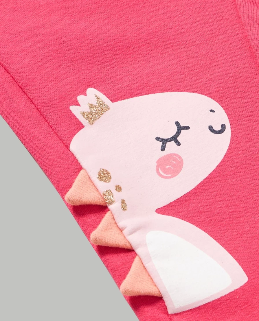 Blukids Newborn Stretch Cotton Baby Print Trousers - Soft & Comfortable Infant Pants