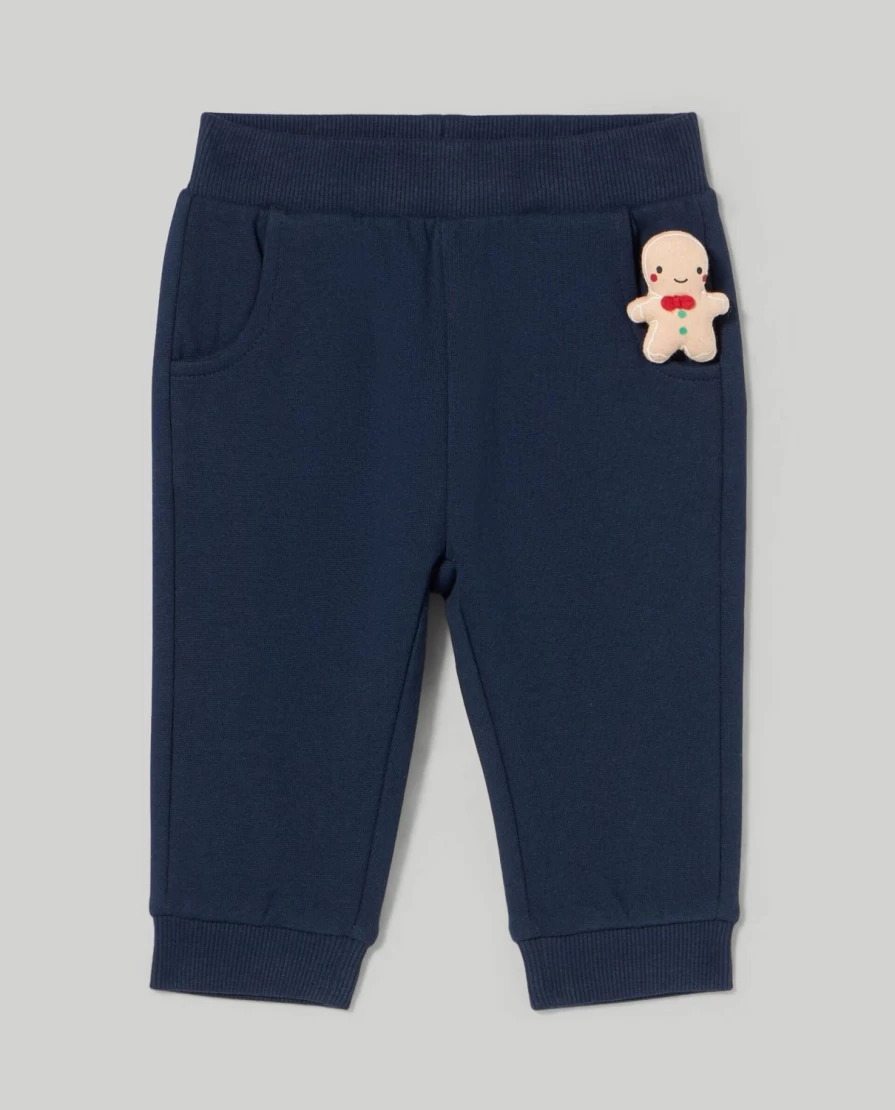 Blukids Newborn Pure Cotton Sweatpants - Soft & Comfortable Baby Pants