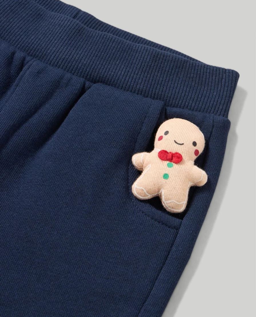 Blukids Newborn Pure Cotton Sweatpants - Soft & Comfortable Baby Pants