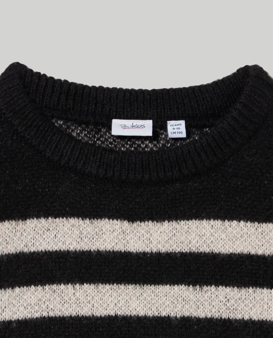 Blukids Youth Jacquard Tricot Knit Top for Girls