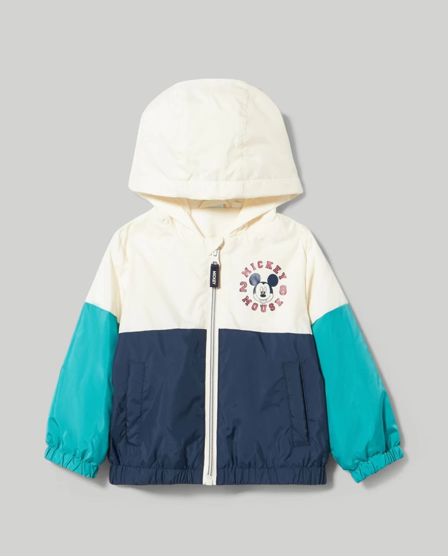 Blukids Newborn Mickey Mouse Padded Jacket - Soft & Warm Baby Winter Coat