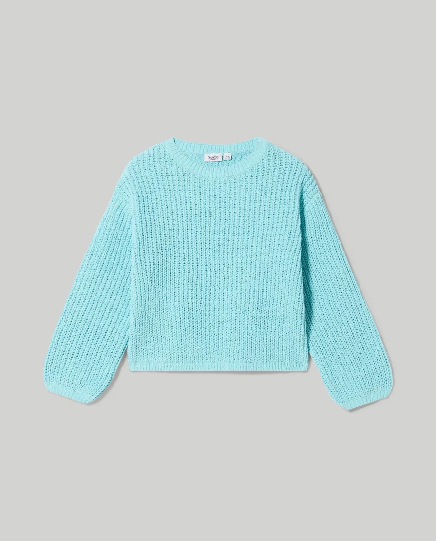"Blukids Girls Chenille Tricot Soft Knit Fabric for Children's Clothing"