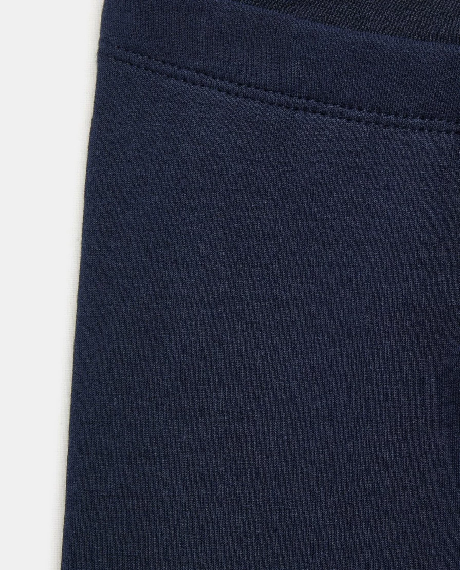 Blukids Girls' Stretch Cotton Fleece Leggings for Kids - Soft Warm Comfortable Winter Pants