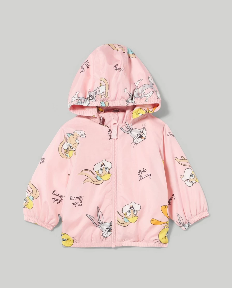 Blukids Newborn Baby Girls Full Zip Waterproof Jacket - Lightweight & Windproof Outerwear