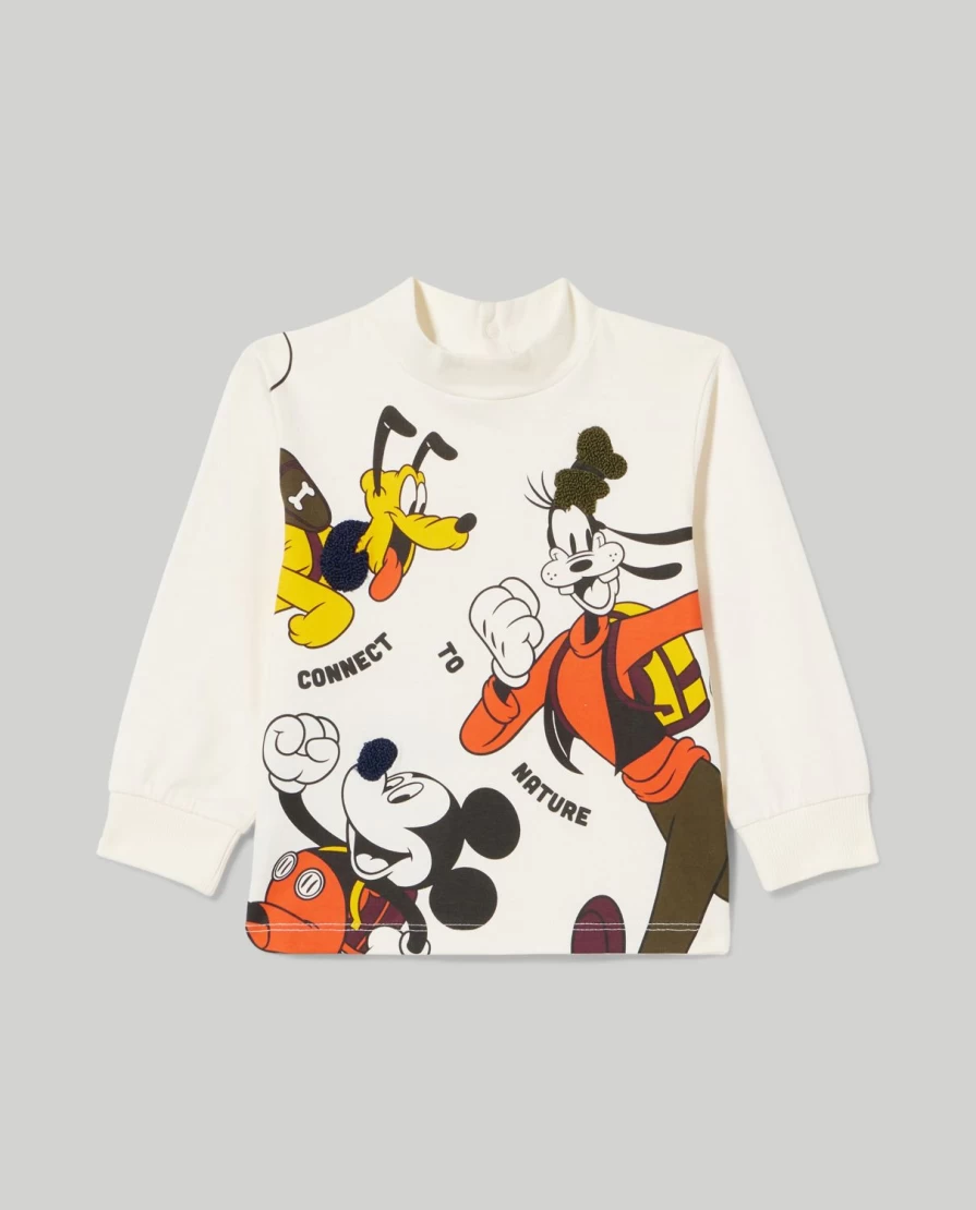 Blukids Newborn Baby Boys Girls 100% Cotton Soft Turtleneck Onesie - Disney Inspired