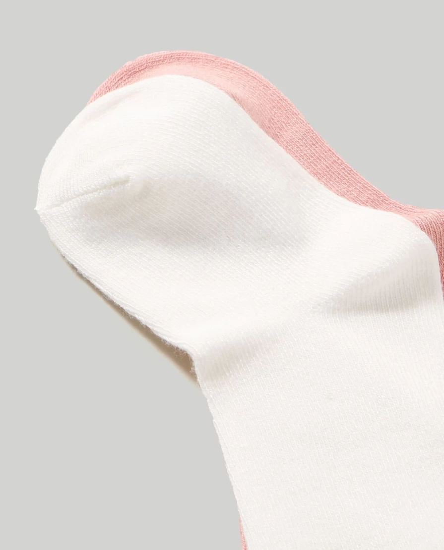 Blukids 2-Pack Soft Bamboo Socks for Newborn Baby Girls - Breathable & Comfortable