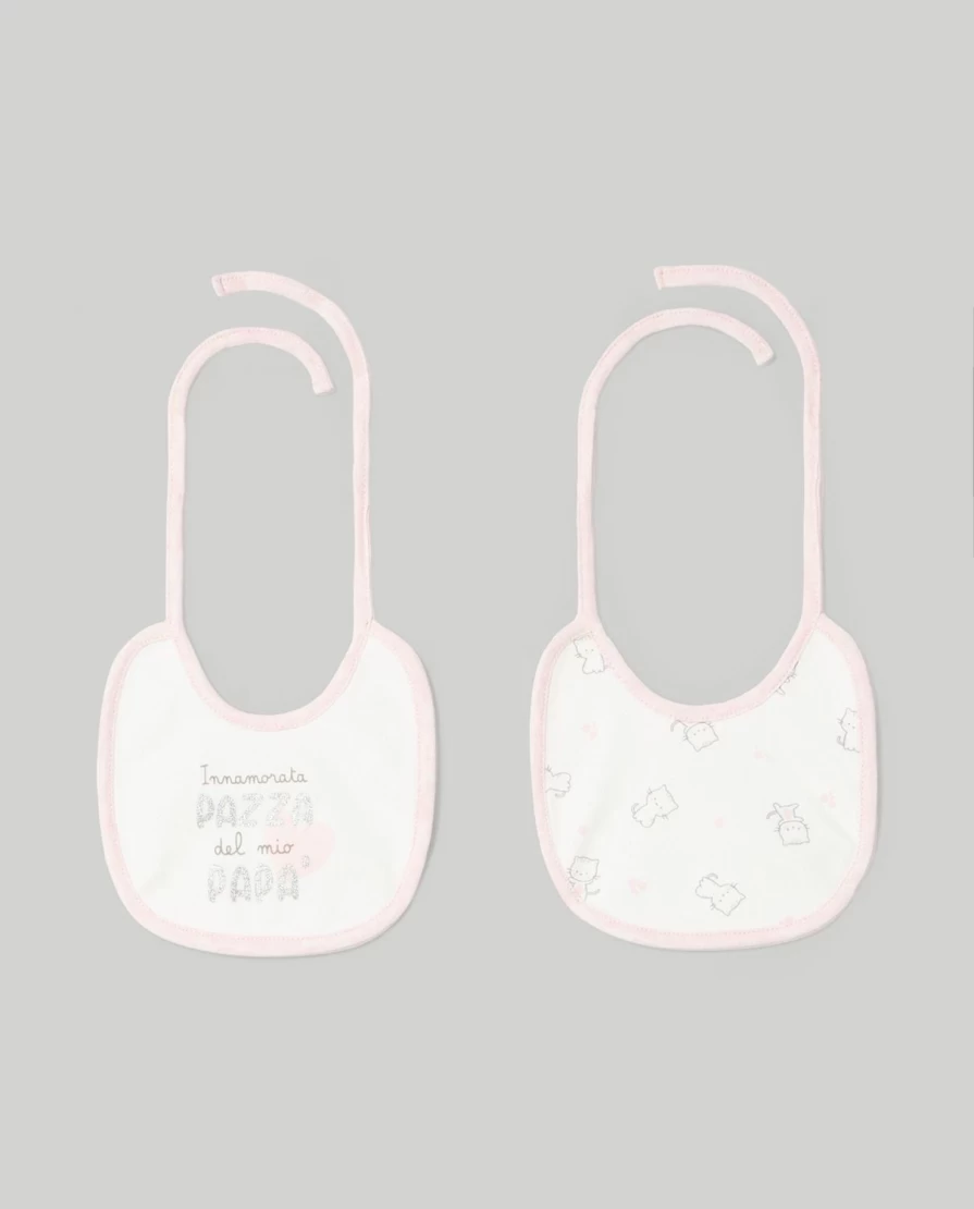 Blukids Pack Of 2 Adorable Baby Bibs With Cute Prints For Newborns And Infants