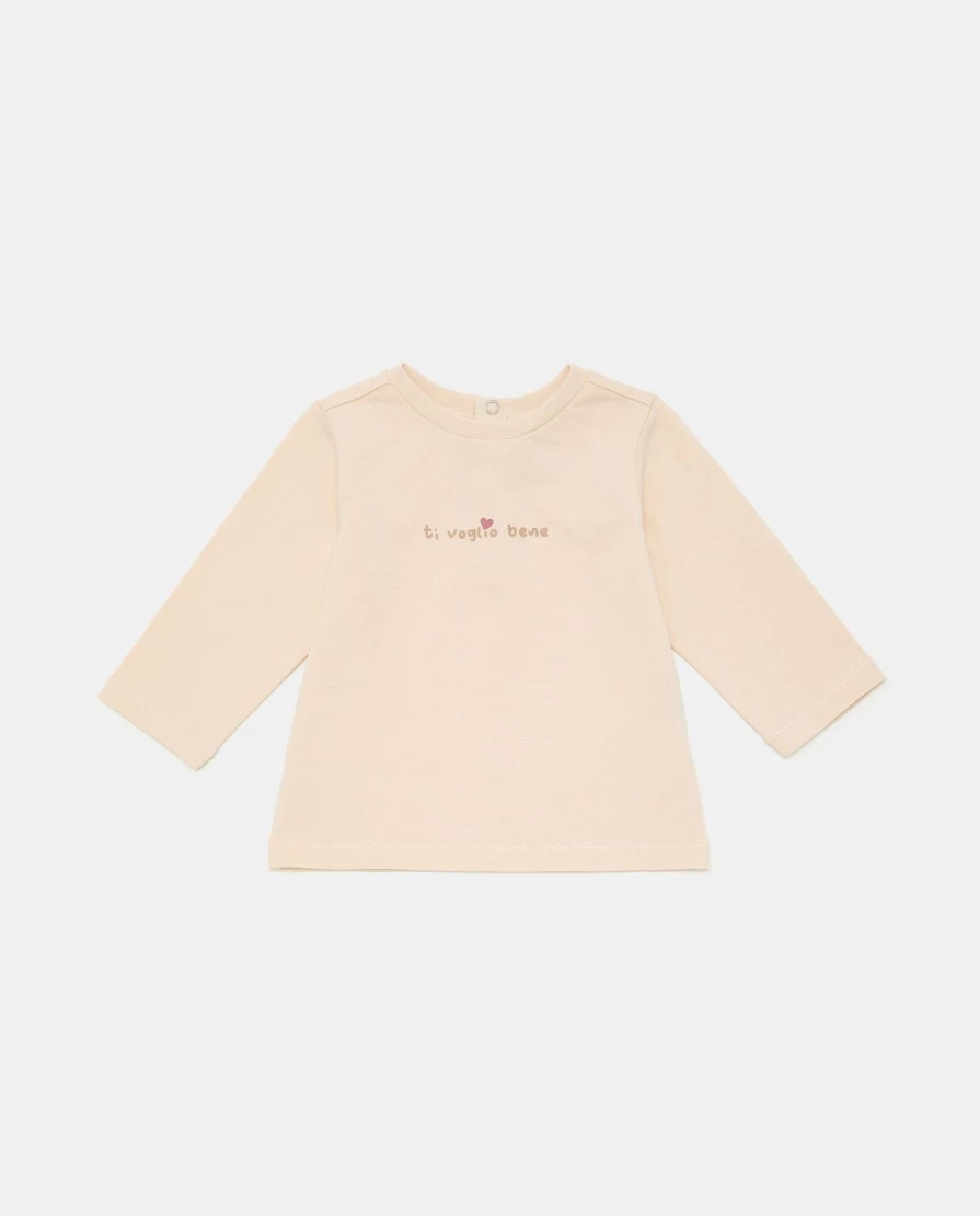 Blukids Newborn Baby Girl's Soft Stretch Cotton Long Sleeve T-Shirt