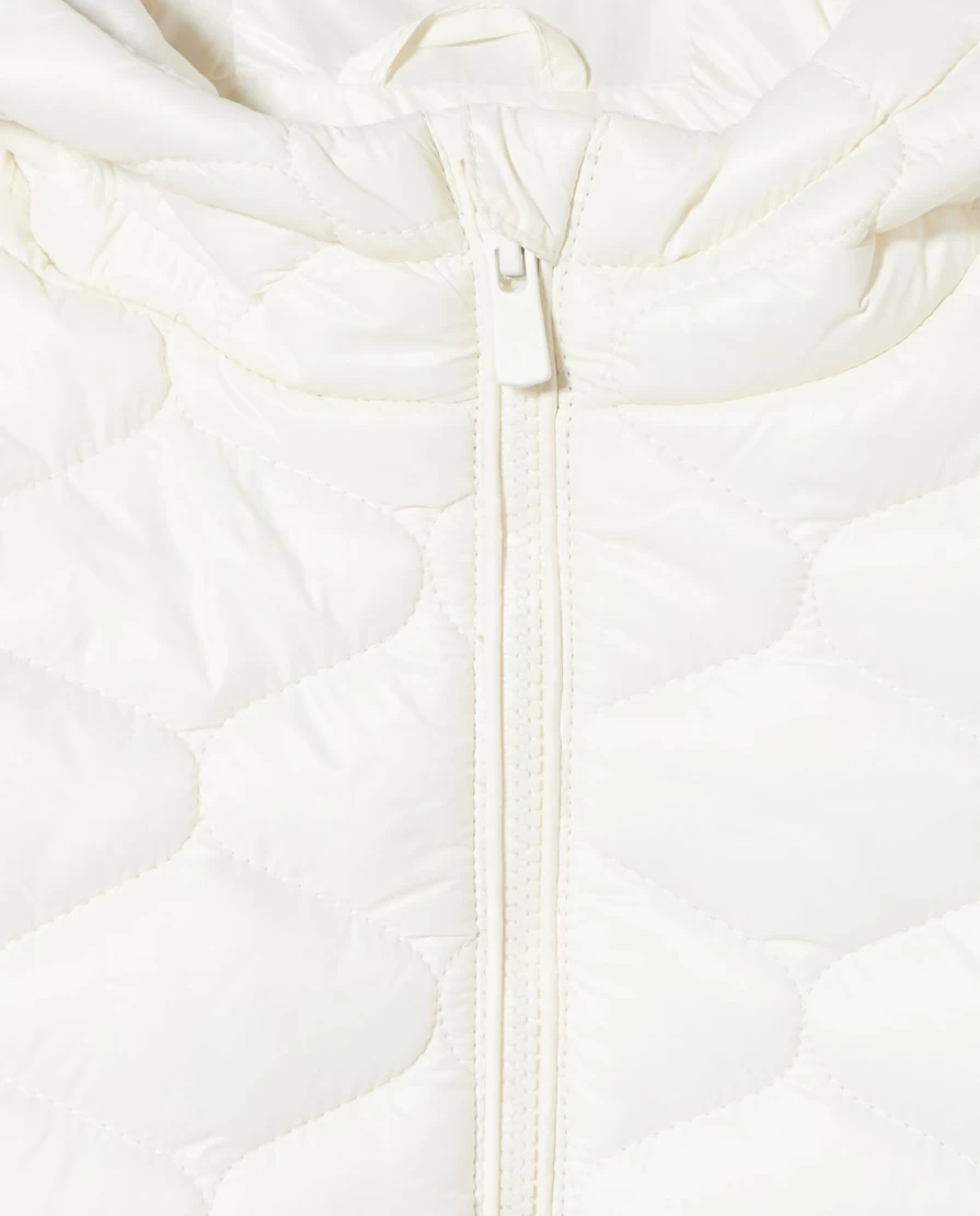 Blukids Girls Hooded Padded Vest - Waterproof & Warm Winter Jacket for Children