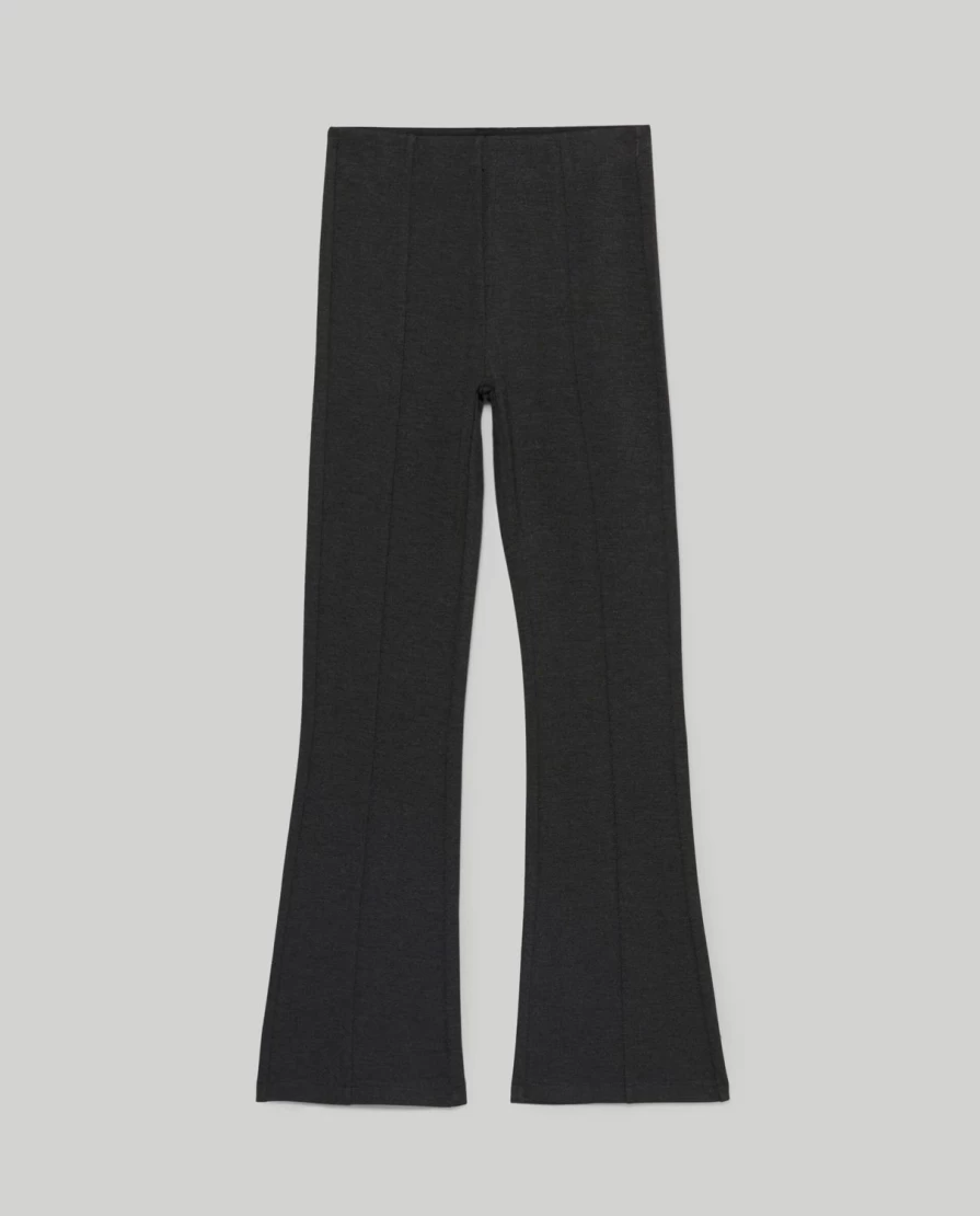"Blukids Youth Fitted Milano Stitch Flared Trousers for Girls"