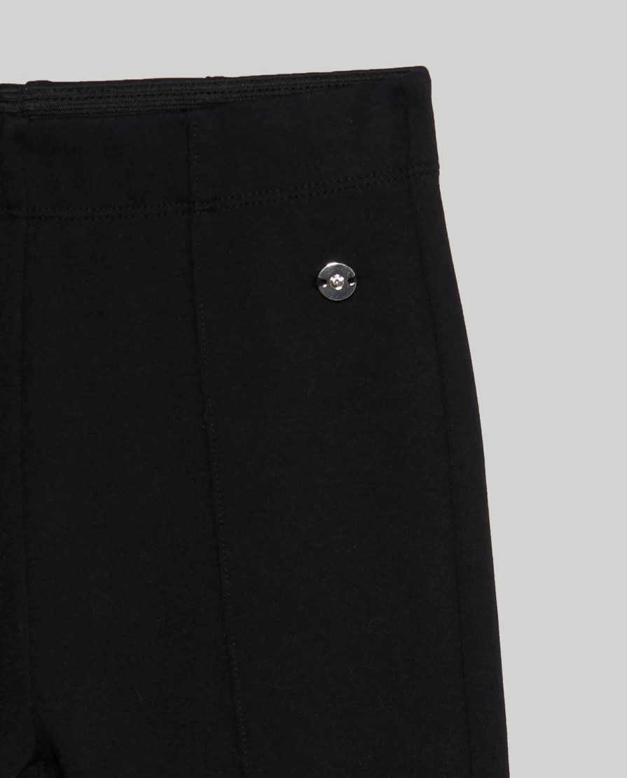 Blukids Girls Milano Flare Fit Stitch Trousers for Children - Stylish & Comfortable Kids' Pants