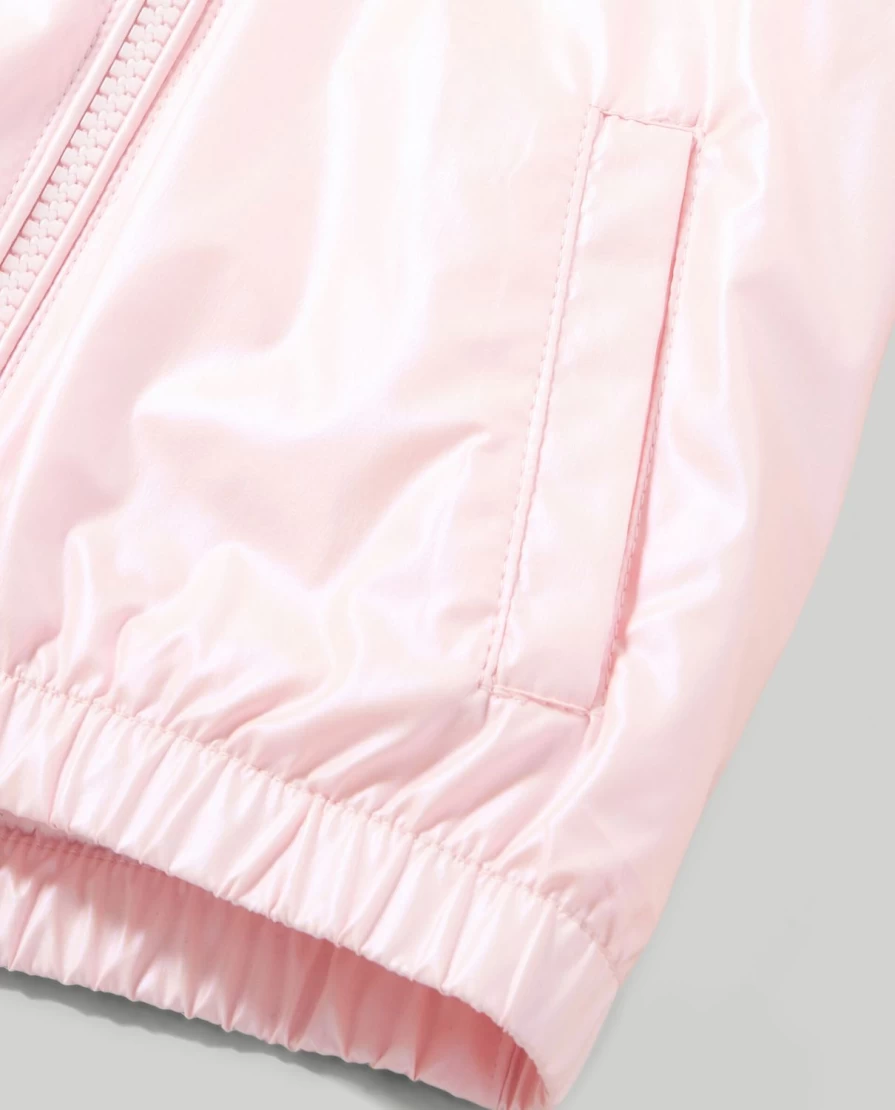 Blukids Newborn Baby Girl Hooded Jacket - Soft & Cozy Outerwear for Infants