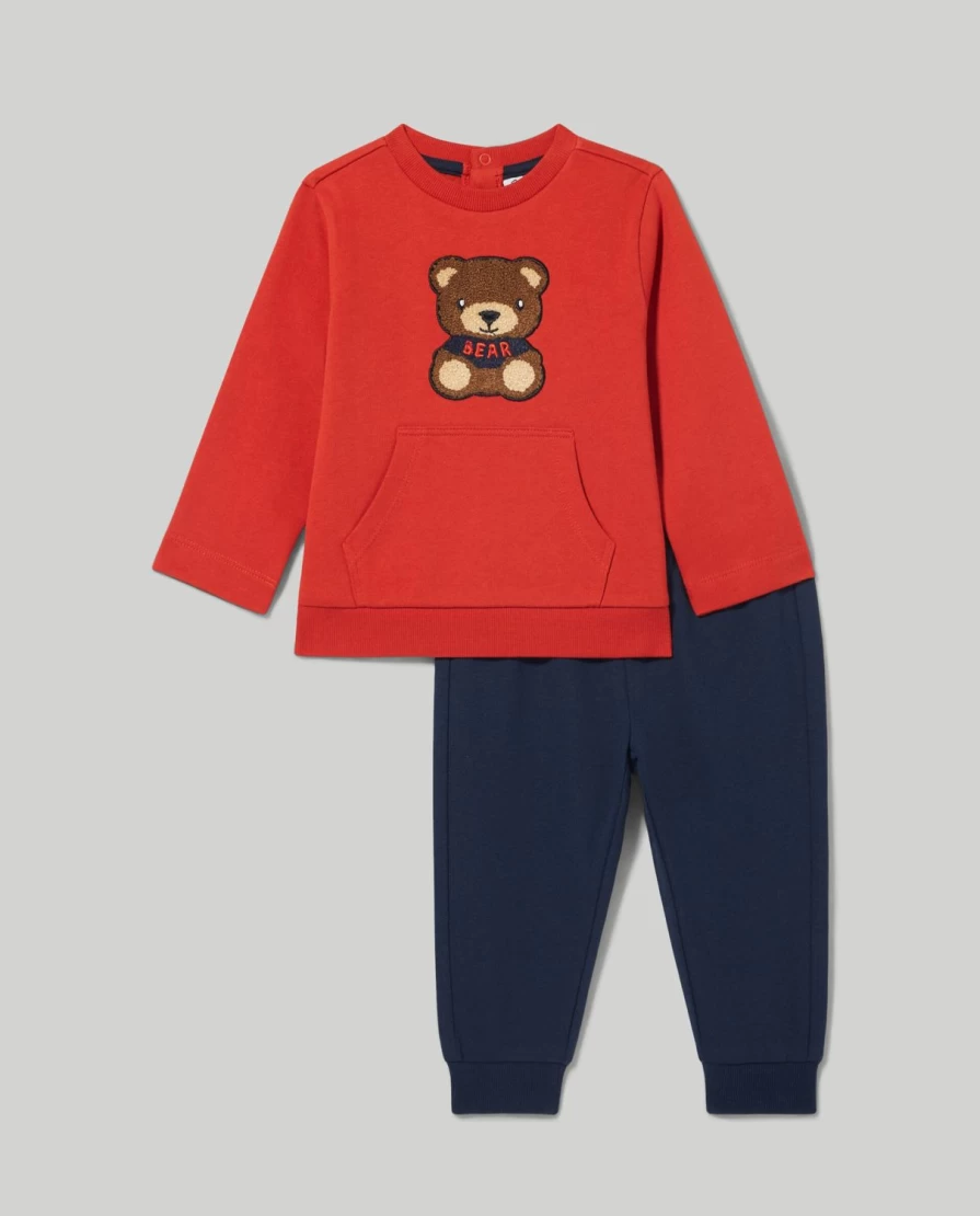 Blukids Newborn Pure Cotton Jogging Set - Soft & Comfortable Baby Outfit