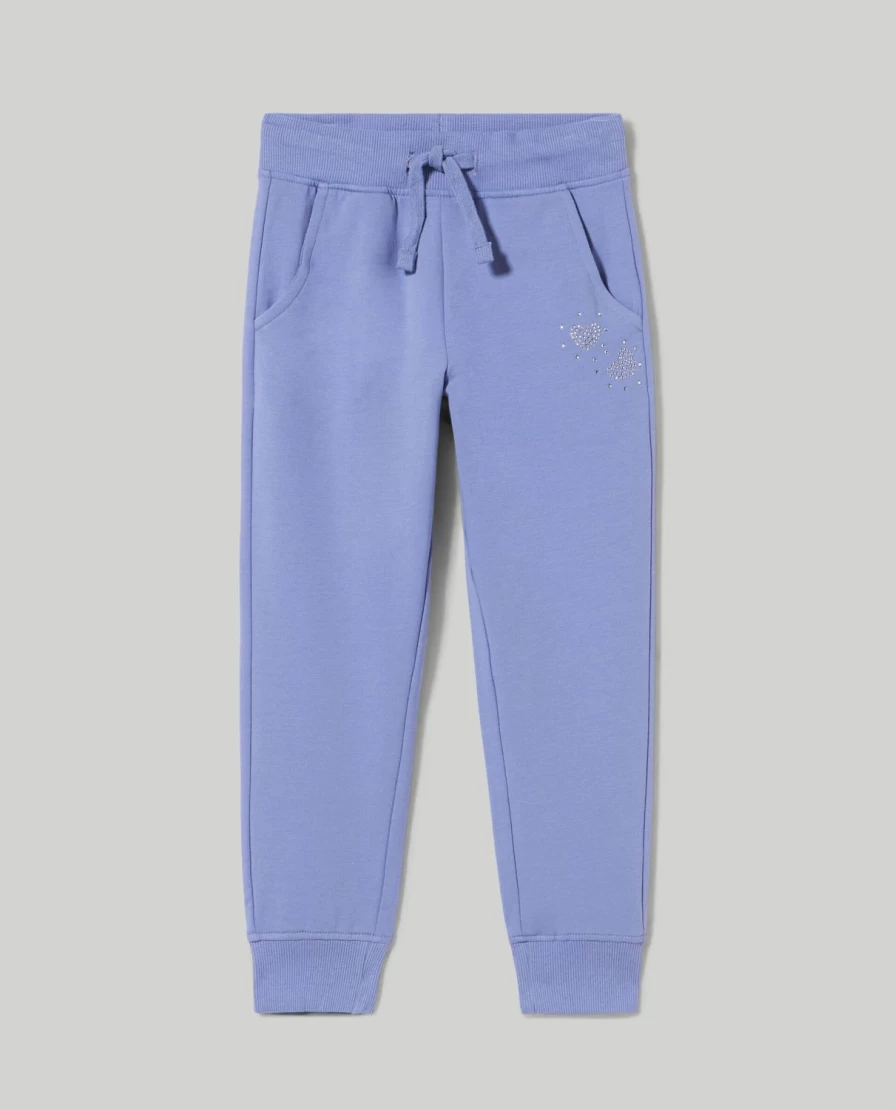 Blukids Girls' Stretch Fleece Pants for Children - Soft & Comfortable Winter Wear