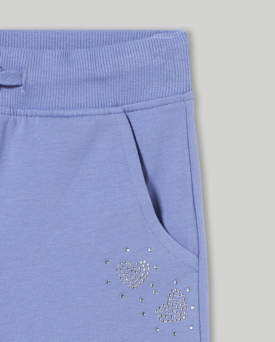 Blukids Girls' Stretch Fleece Pants for Children - Soft & Comfortable Winter Wear