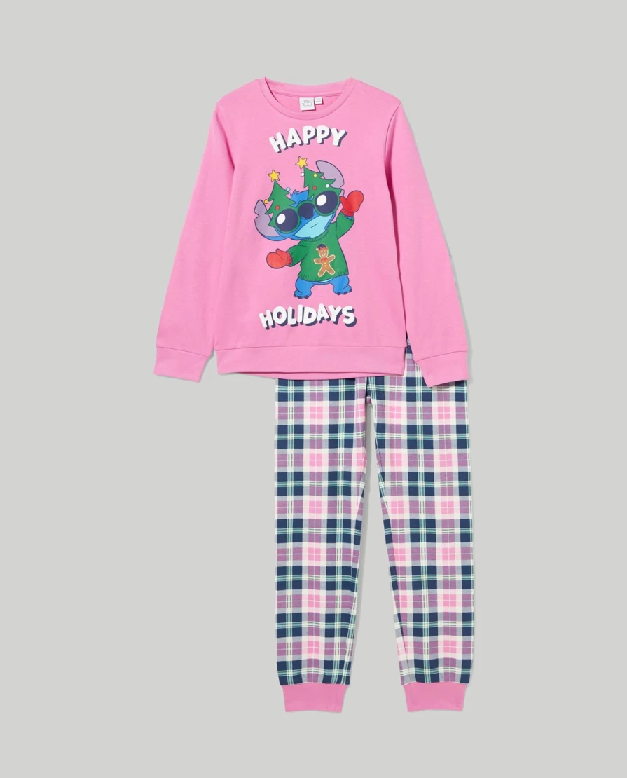 "Blukids Girls' Long Pure Cotton Pajamas – Comfortable Children's Sleepwear"