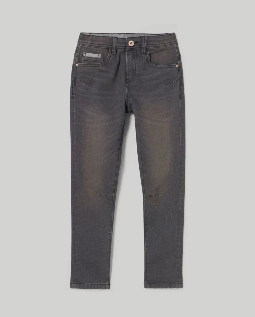 "Blukids Youth Boys' Stretch Cotton Denim Jeans – Comfortable & Durable"