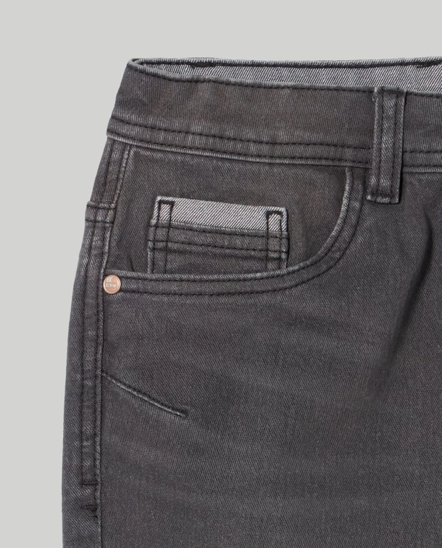 "Blukids Youth Boys' Stretch Cotton Denim Jeans – Comfortable & Durable"