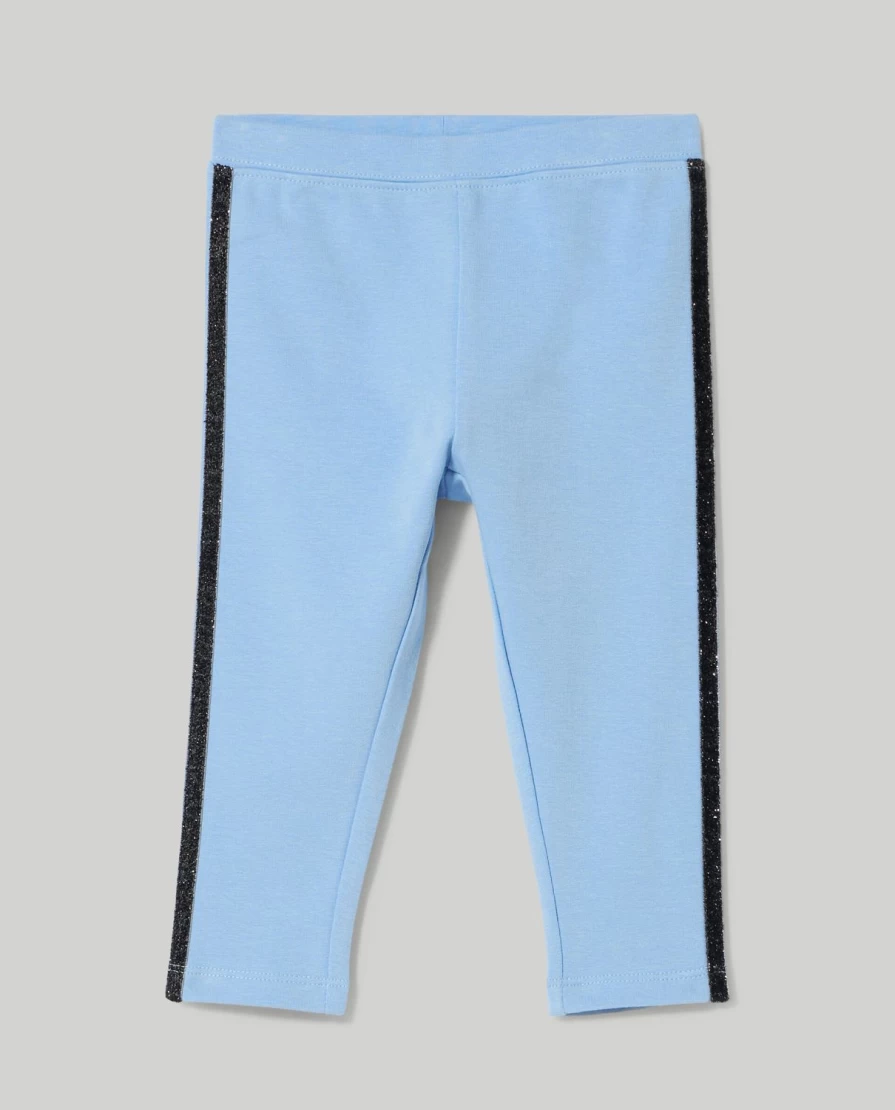 Blukids Newborn Baby Girls Stretch Cotton Leggings - Soft & Comfortable