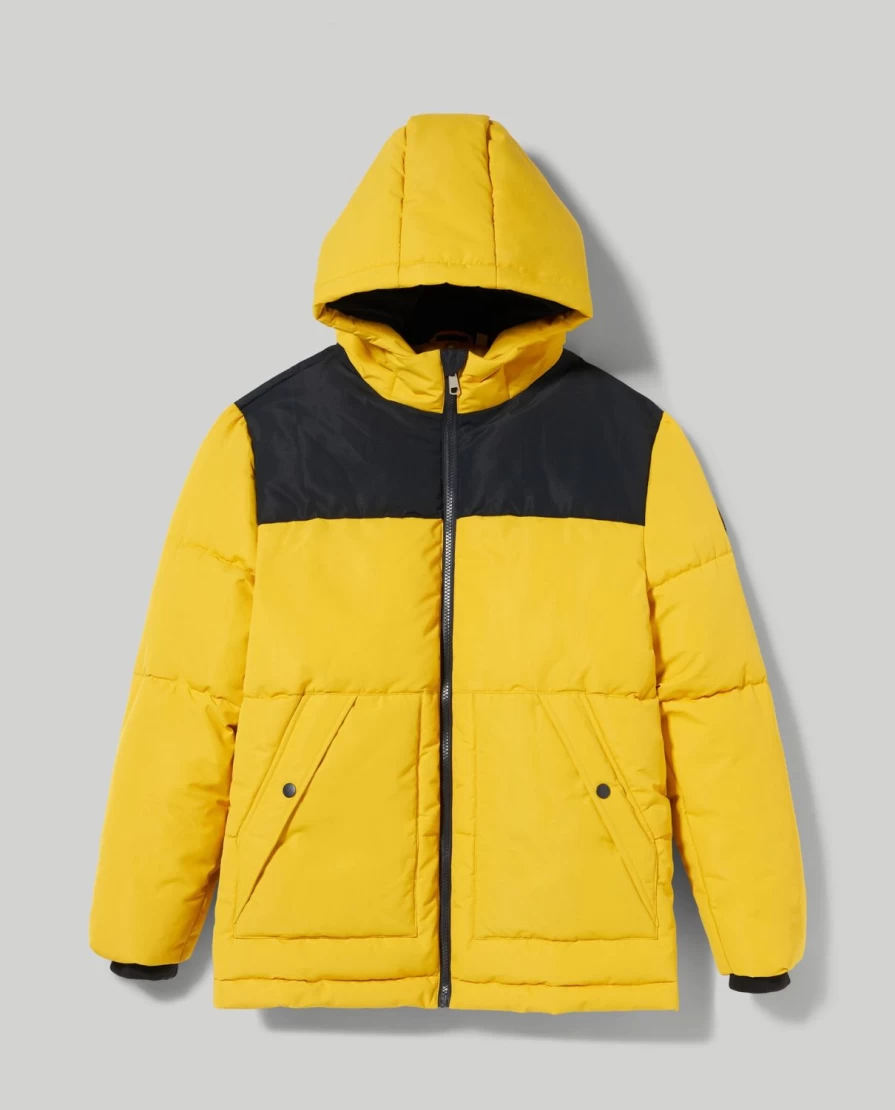 Blukids Youth Hooded Padded Jacket for Boys - Warm Winter Coat