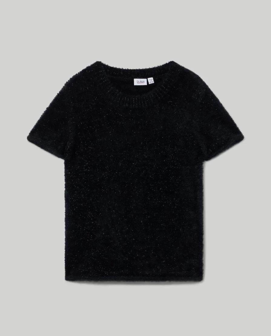Blukids Youth Tricot Fur Effect Yarn for Soft Knitwear - Cozy & Stylish