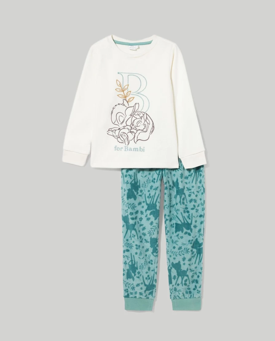 Blukids Bambi Fleece Pajamas for Girls - Cozy Kids Sleepwear for Children