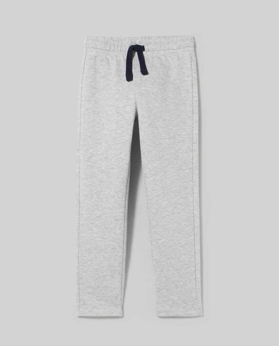 "Blukids Boys' Melange Cotton Joggers – Comfortable Kids' Sweatpants"
