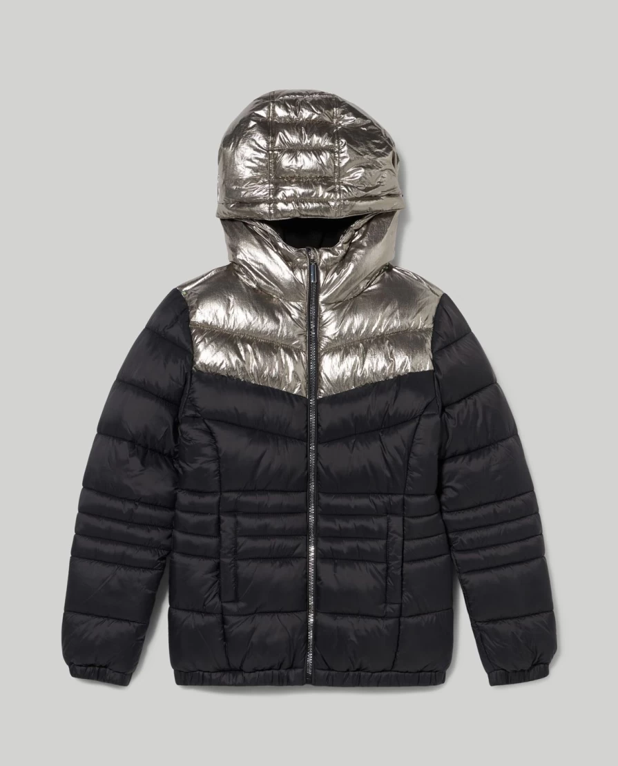 Blukids Youth Jacket with Matt Foil Insert for Girls - Stylish & Comfortable Outerwear