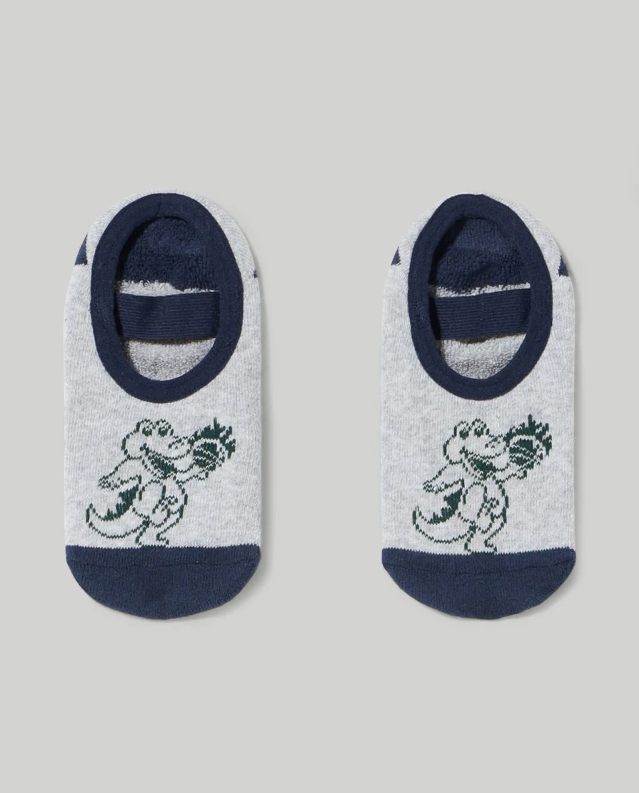 Blukids Non-Slip Gripper Socks for Toddlers and Kids - Anti-Skid Children's Socks