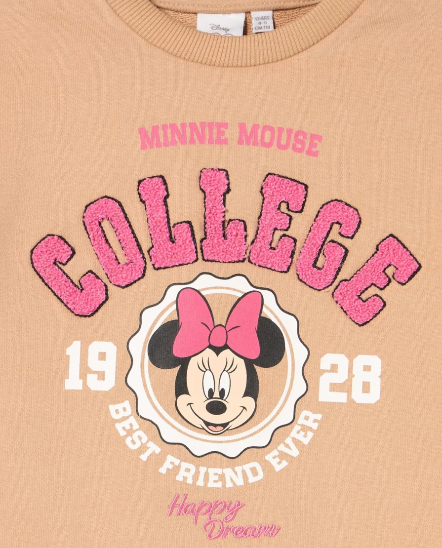 Blukids Girls' Disney Print Pure Cotton Sweatshirt for Children