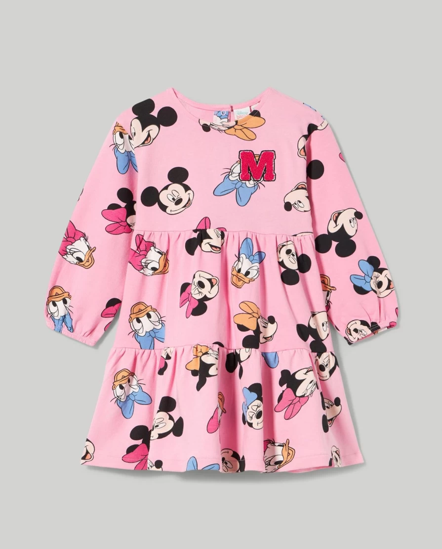 Blukids Newborn Baby Girl's Flounced Pure Cotton Dress - Soft & Comfortable