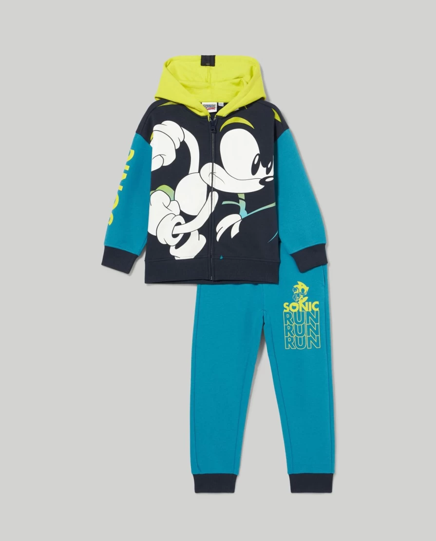 "Blukids Boys' Cotton Blend Jogging Set – Comfortable Children's Activewear"