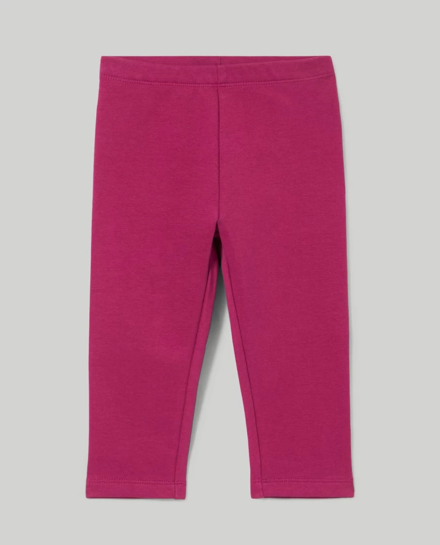 Blukids Newborn Baby Girl's Soft Stretch Cotton Fleece Leggings - Warm & Comfortable