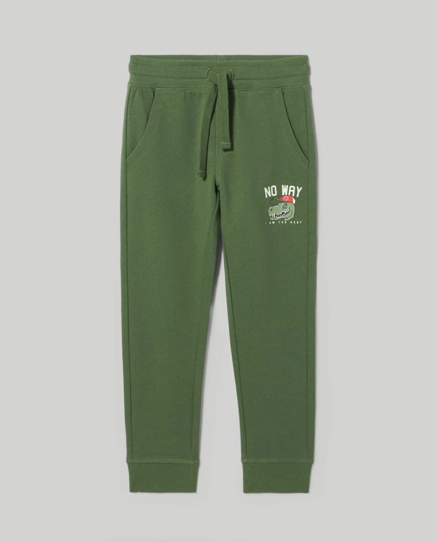 "Blukids Boys' Comfortable Pure Cotton Joggers for Active Children"