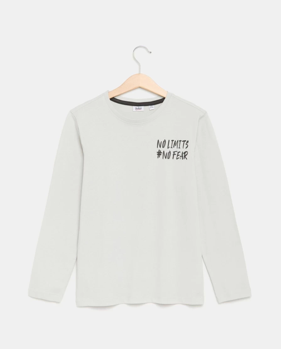 "Blukids Youth Pure Cotton Printed T-Shirt for Boys"