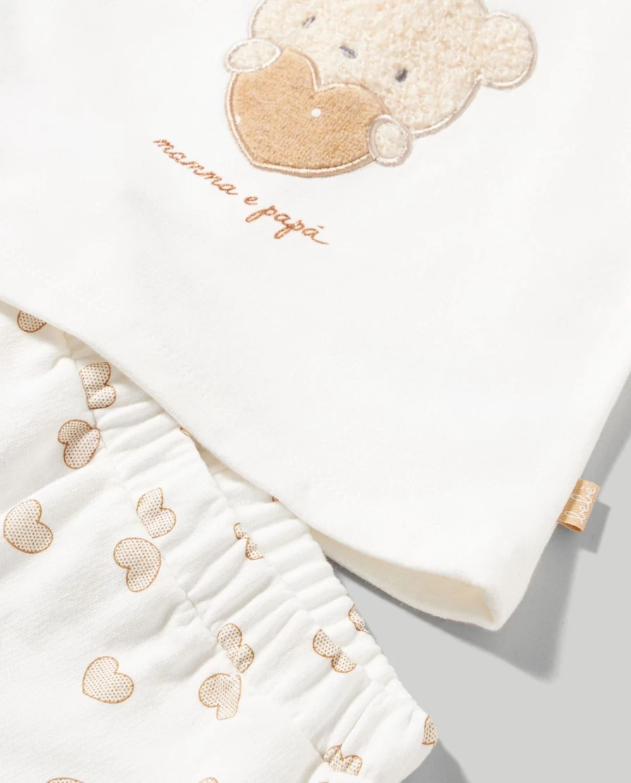"Blukids Newborn Cotton Set With Internal Raising – Soft Baby Clothes for Birth"