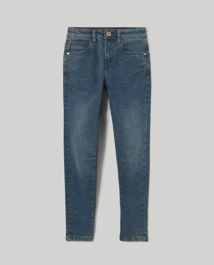 "Blukids Youth Boys' Stretch Cotton Denim Jeans – Comfortable & Durable"