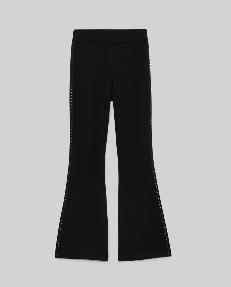 Blukids Youth Flared Leggings for Girls - Trendy Milan Style Yoga Pants