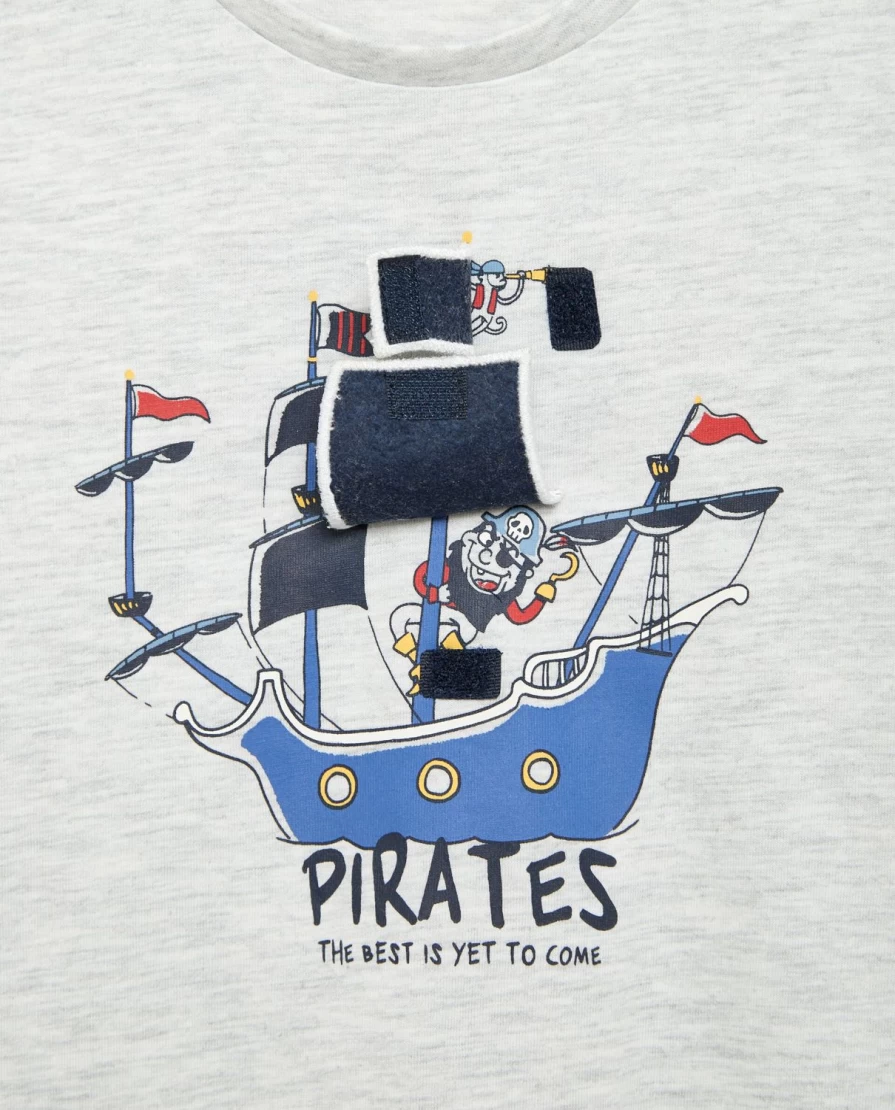 "Blukids Kids Cotton Blend Jersey T-Shirt - Comfortable & Stylish Children's Tee"