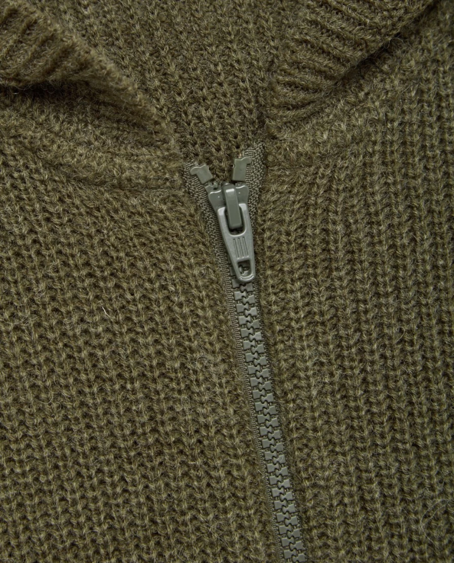 "Blukids Youth Wool Blend Hooded Cardigan for Boys"