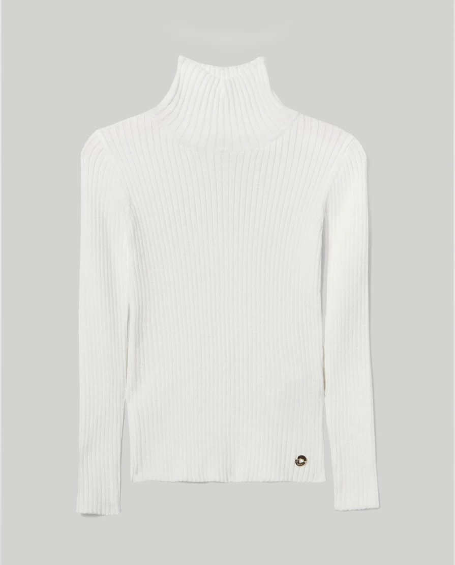 Blukids Girls' Soft Viscose Blend Turtleneck Top for Children