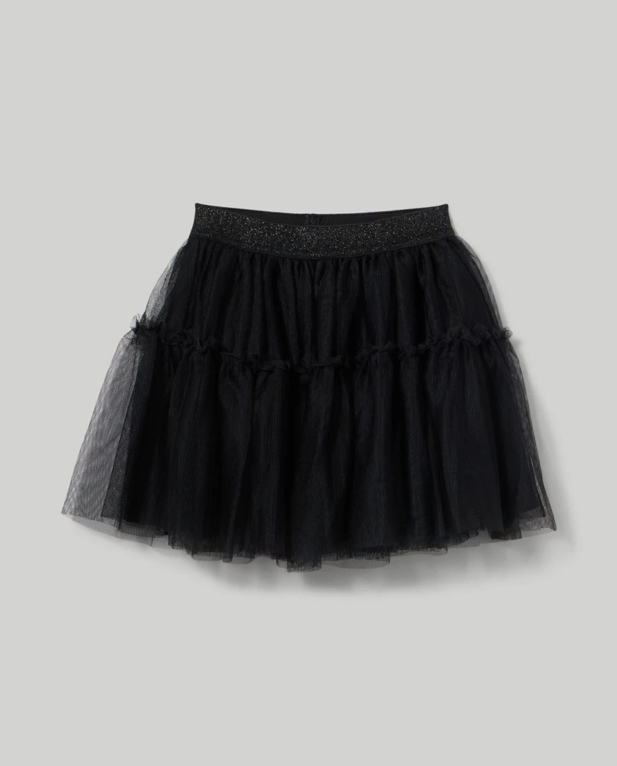 Blukids Girls Tulle Skirt - Fluffy Children's Tutu Skirt for Parties & Dress Up