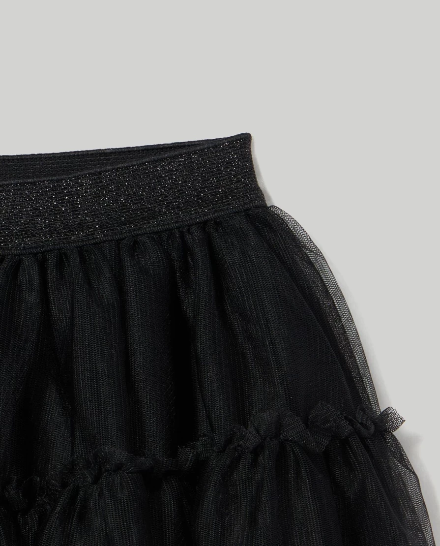 Blukids Girls Tulle Skirt - Fluffy Children's Tutu Skirt for Parties & Dress Up