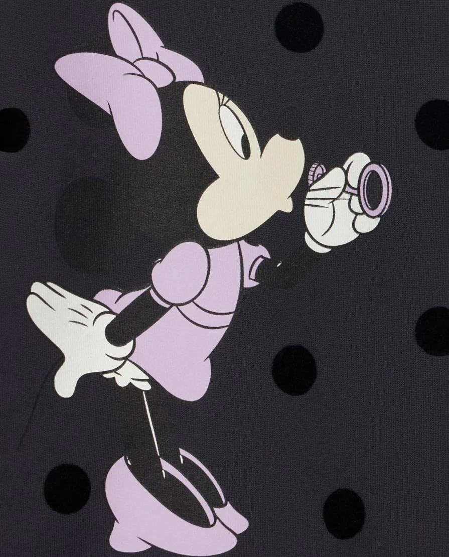 "Blukids Disney Cotton Jogging Set for Kids - Girls' Printed Lounge Pants & Top"