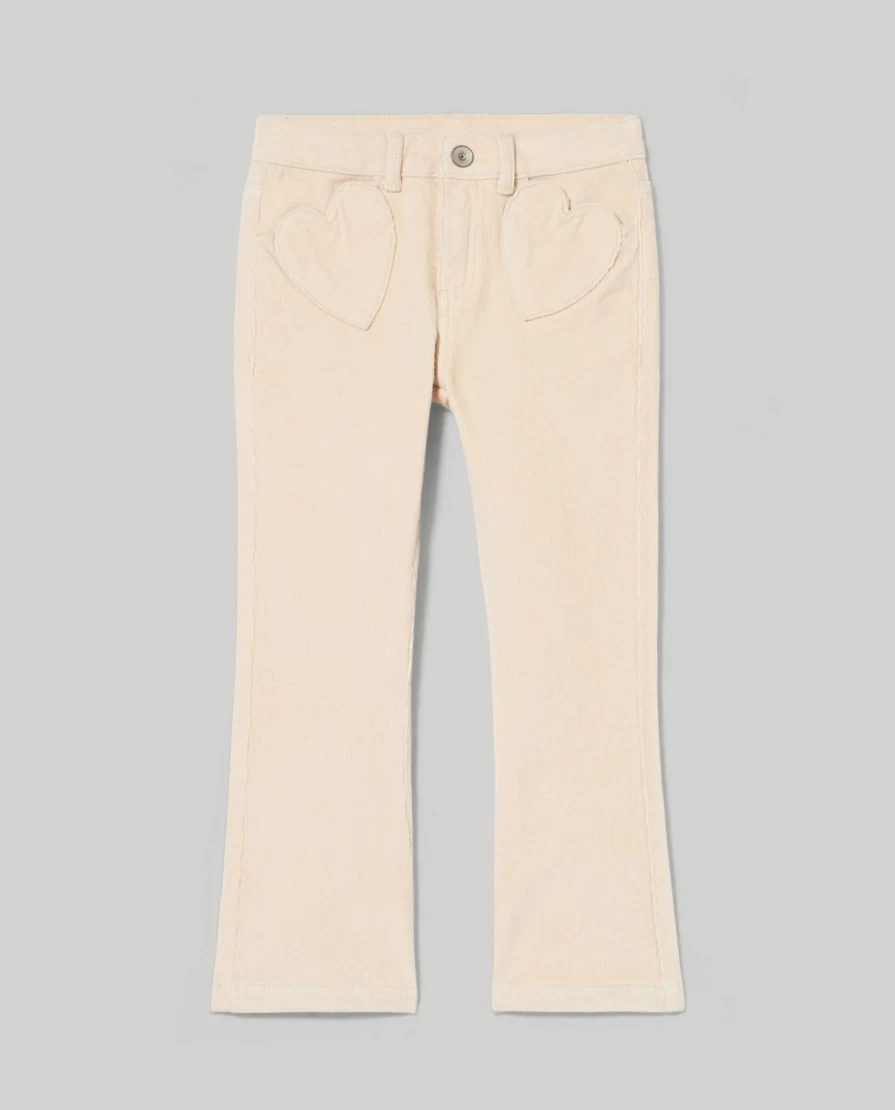 Blukids Girls' Corduroy Pants for Children - Comfortable & Stylish Kids' Trousers